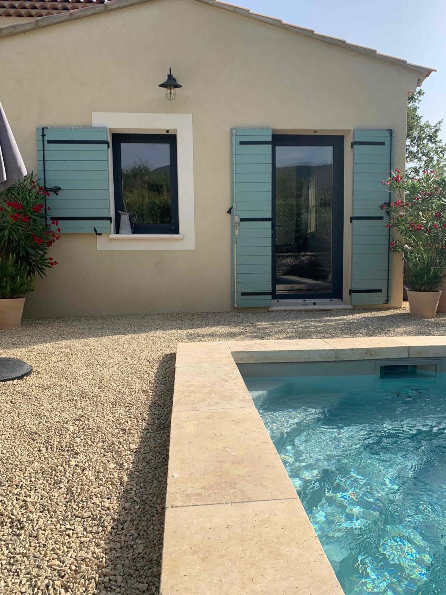 キュキュロン Le Cabanon De Livia Avec Piscine Priveeヴィラ エクステリア 写真