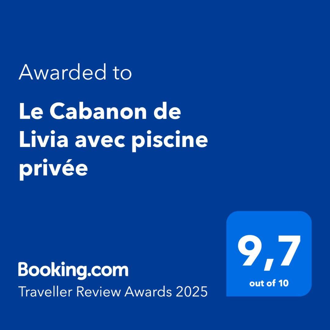 キュキュロン Le Cabanon De Livia Avec Piscine Priveeヴィラ エクステリア 写真